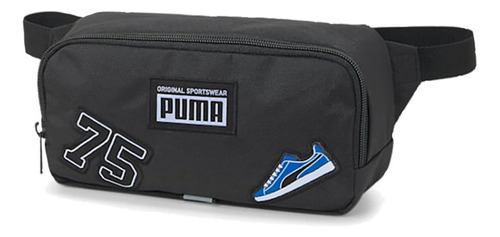 Cangurera Puma Patch Waist Bag Unisex 079515-01 Color Negro