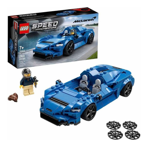 Lego Speed Champions 76902 Mclaren Elva 263 Pzas