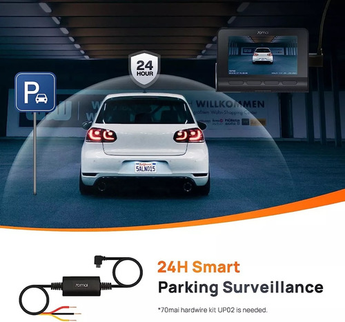 Camera Veicular Automotiva Xiaomi 70mai A800s 4k Dual Carro