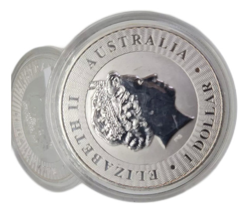 Monedas De Australia 1 Onza Capsula Acrilicca