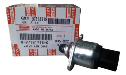 Valvula Iac Sensor Minimo Luv Dmax 3.5 2008 2009 2010 #1718