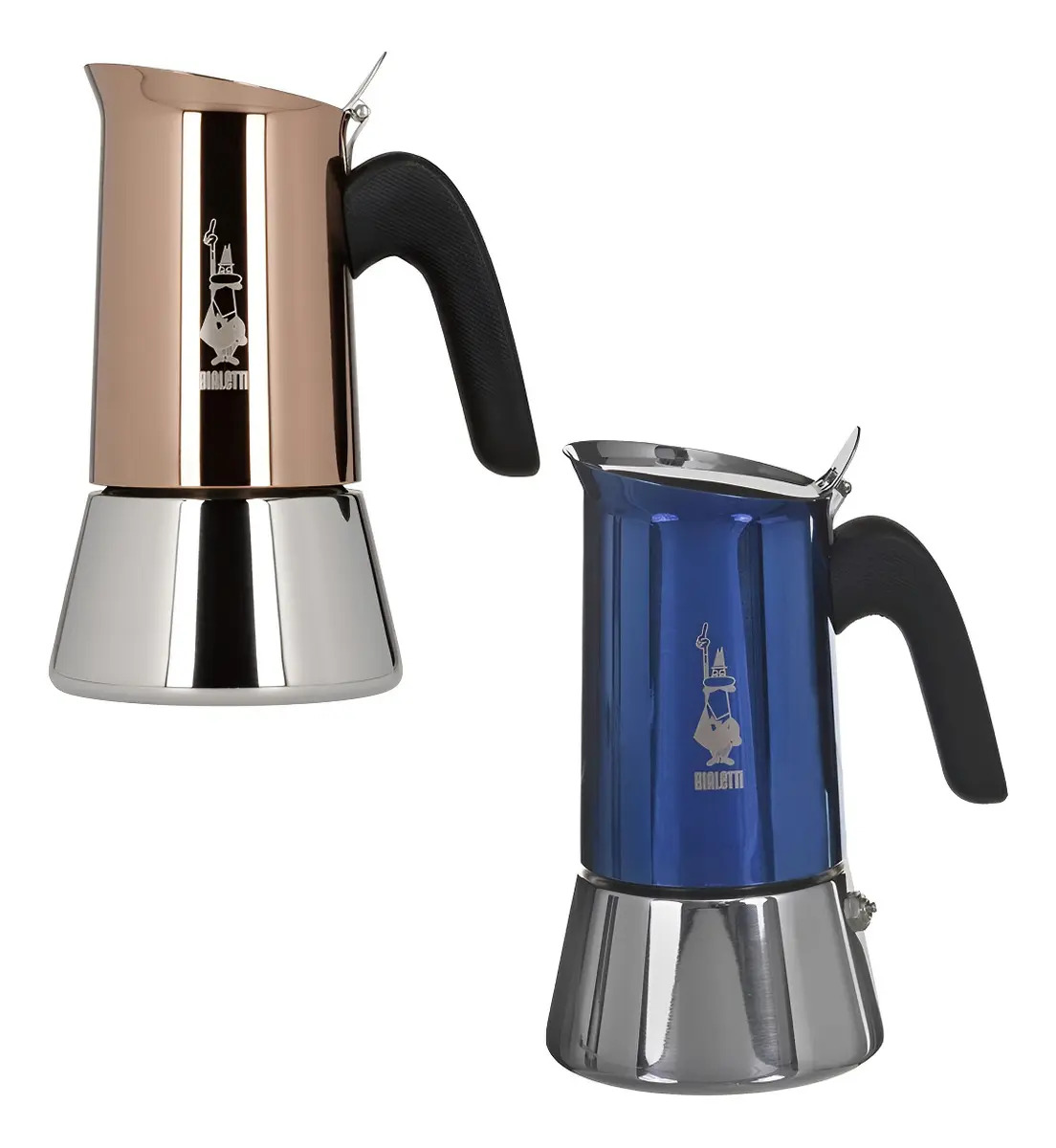 Cafetera Bialetti Venus 6 Pocillos Italiana Pepino Color Bronce