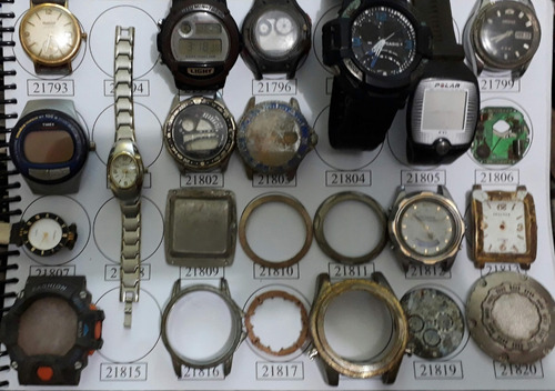 Lote 79 Sucatas Casio E Outros- Máquina Do Tempo