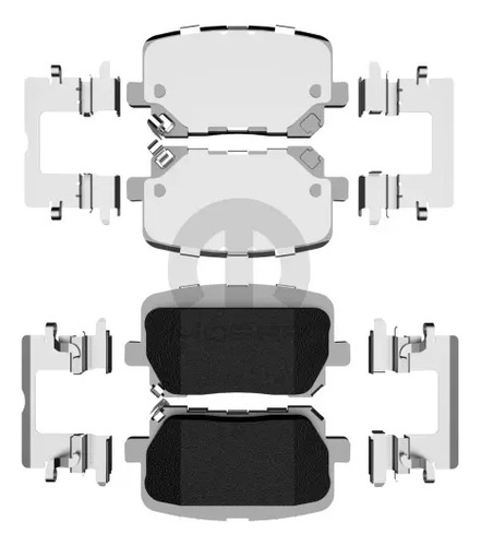 Balatas Delanteras Trasera Charger 3.6 2018 2019 2020 2021