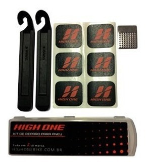 Kit De Reparo Para Pneu Remendo Cola Espátulas High One