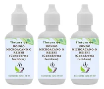 Comprar Pack 3 Té De Hongo Michoacano O Reishi En Gotas 30 Ml