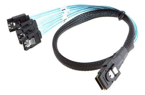 Cable Sas De 36 Pines (sff-8087) Macho A 4 Cables Hembra De