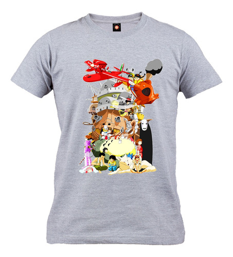 Remera Estampada Varios Diseños Japon Manga Studio Ghibli