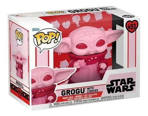Valentines - Grogu With/ Cookies Funko Pop! Star Wars # 493