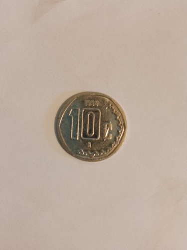  Monedas Simples De $10 Centavos Años 1995/ 1996/1997