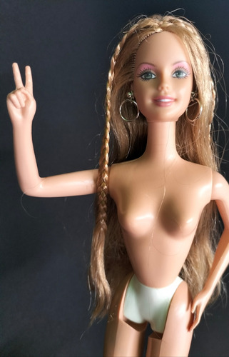 Barbie Peace And Love, Hippie, Moda 70s, Barbie Hippie