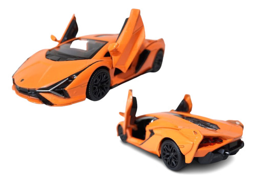 Miniatura Carrinho De Ferro Coleção Lamborghini Sián