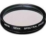58 mm Filtro Vidrio Cruz Para Retrato Espectral