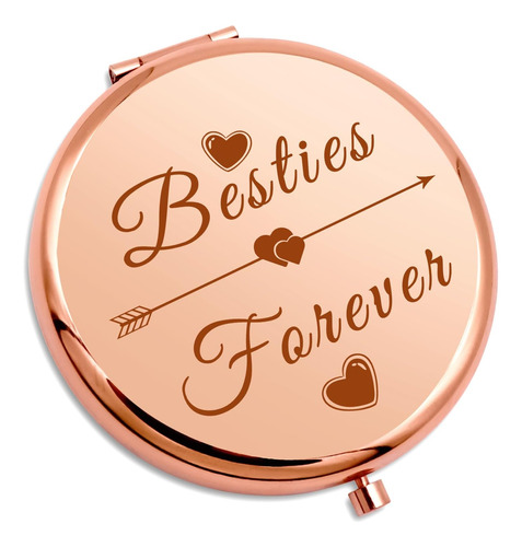 Bestie Friend Gifts Espejo Compacto Regalos Para Mujeres Esp