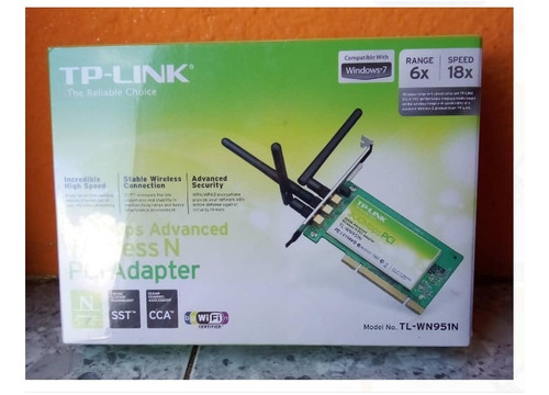 Tarjeta Pci. Coneccion Internet Wifi Tp-link