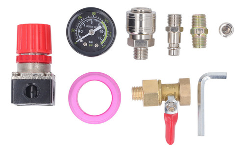 G Kit De Manómetros Reguladores De Compresor De 1/2