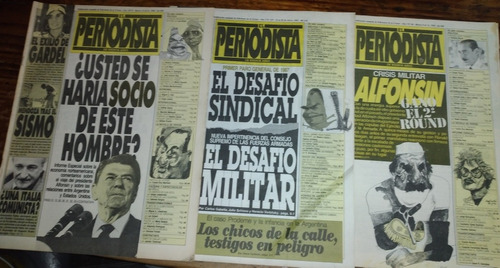 Lote De 3 Revistas El Periodista De Buenos Aires