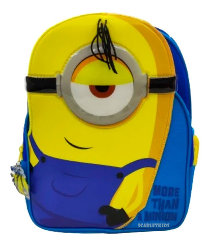 Mochila Espalda Minions 12 PuLG Orig Jardin Scarletkids