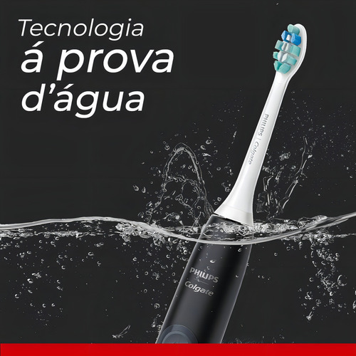 Cepillo de dientes eléctrico sónico Philips Colgate Sonic SonicPro 50 blanco/negro 127V -