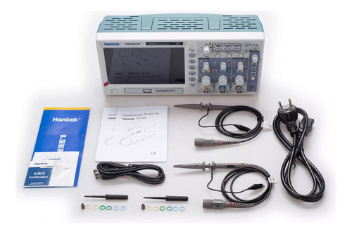 Osciloscopio De Banco Hantek Dso5202p 200mhz 2ch 1gsa/s 40k