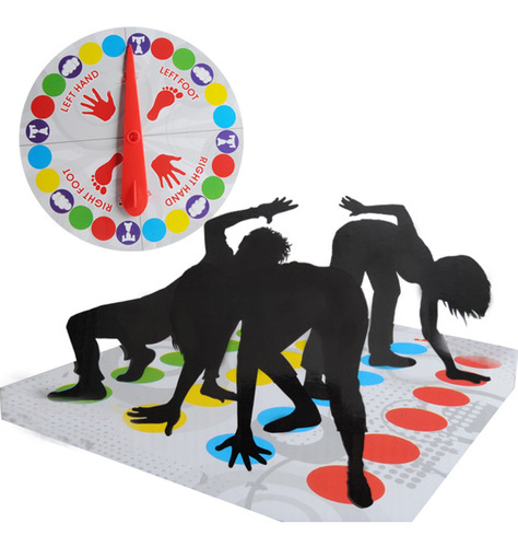 Juego De Mesa Twister Game Classic Family Moves Juego De Mes