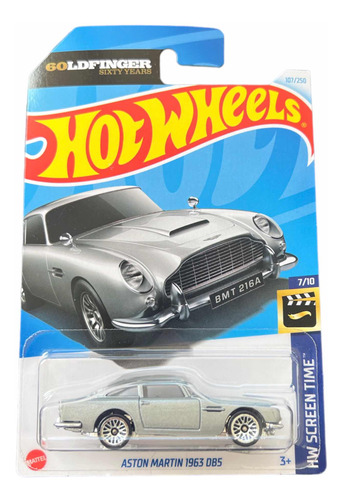 Aston Martin Db5 James Bond Edición Gold Fingers Hotwheels