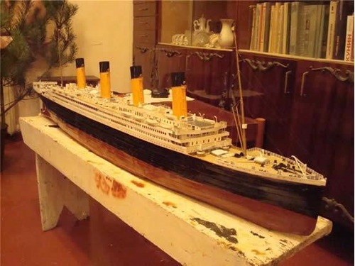 Espetacular Papercraft Lendario Navio Titanic Escala 1:200