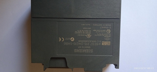 Imagen 2 de 3 de Cpu 315 2dp Siemens