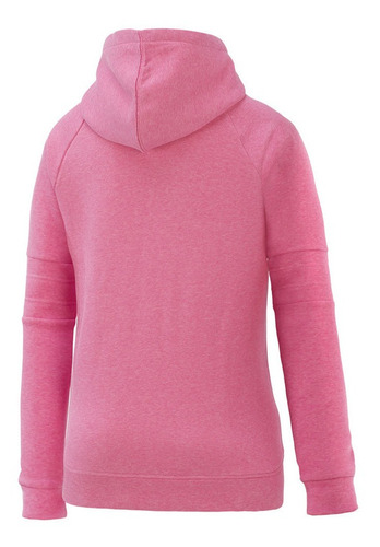 Imagen 2 de 2 de Poleron Capucha Puma Moto Puma Fill Hoodie Fl Rosado Mujer