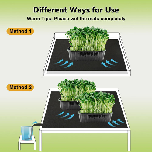 Estera De Riego De Planta Automática Almohadilla De Mimbre