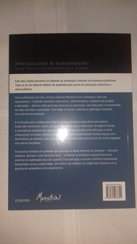 Introdução À Automação Para Cursos De Engenharia E Gestão