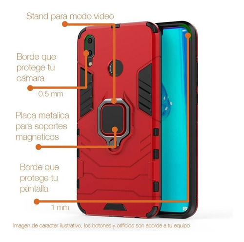 Funda Para Huawei P Smart Z O Y9 Prime Uso Rudo