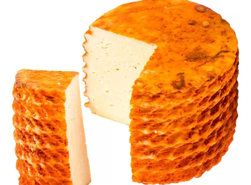 Queso De Prensa Enchilado Elaborado En Guerrero