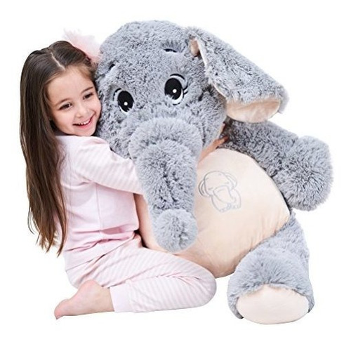 Ikasa Giant Elephant Stuffed Animal Plush Toys Gifts Jjzys