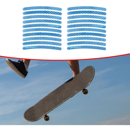 4 X 20 Pegatinas Reflectantes Para Bujes De Ruedas De Coche,