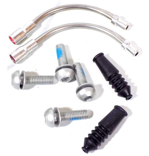 Imagen 3 de 6 de Kit Frenos Para Bicicleta V-brake C-star Aluminio Negro