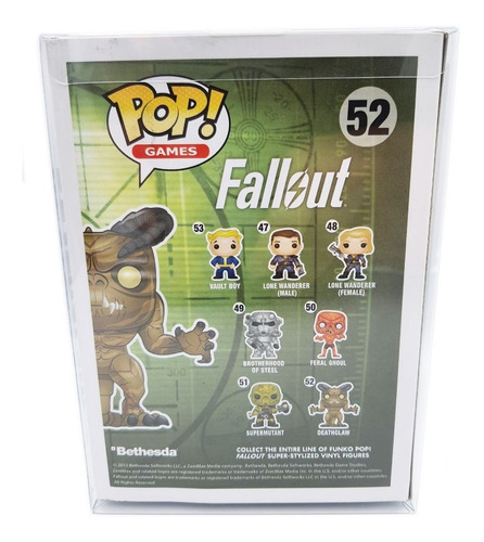 Figura Funko Pop! Games Deathclaw 52 Fallout + Protector