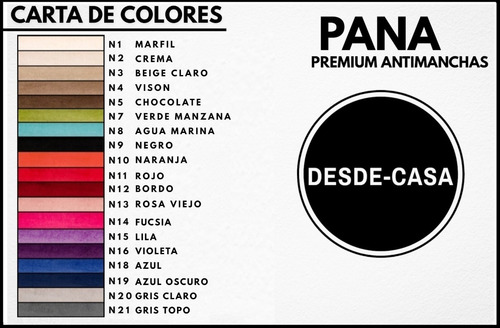 Imagen 4 de 4 de Baulera Pie De Cama 2 Plazas Lisa Pana Antimanchas