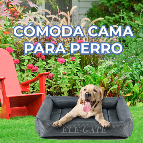 Cama Mascota Colchoneta Acolchada Impermeable Antideslizante