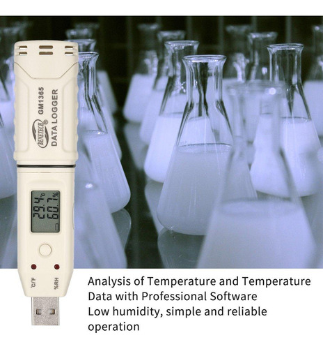Data Logger Usb De Humedad Y Temperatura - Benetech Gm1365