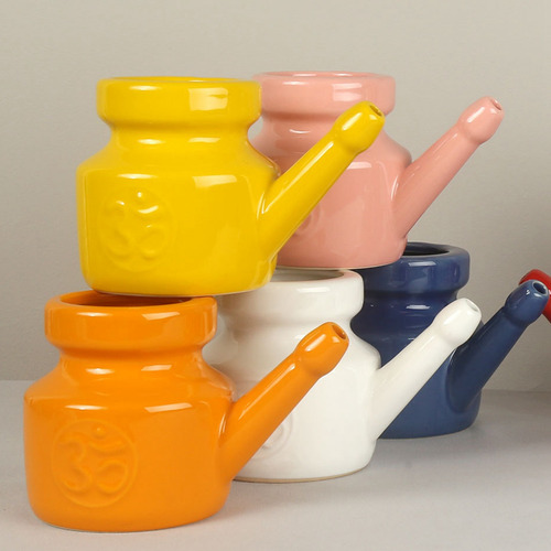 Bote De Limpieza Nasal Neti Pot De Cerámica S8350 Ml, Durade