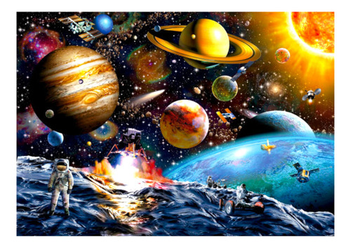 Rompecabezas Misión Asteroide 1000 Piezas Educa