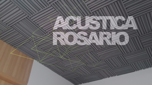 Panel Acustico Absorbente City 50 X 50 X 3 Cm Pro