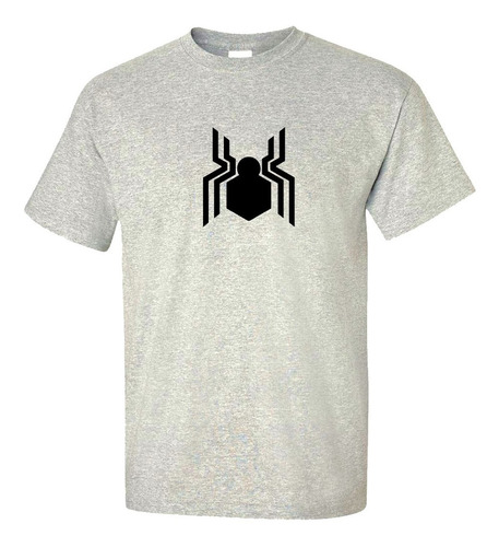 Polera Spiderman/hombre Araña Logo Super Héroe  Hombre 