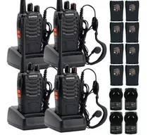 Comprar Kit X 4 Handies Baofeng Bf-888s 16ch Uhf + Baterias Extra