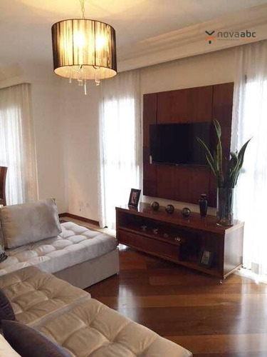 Apartamento Com 3 Dormitórios À Venda, 129 M² Por R$ 650.000,00 - Parque Das Nações - Santo André/sp - Ap3308