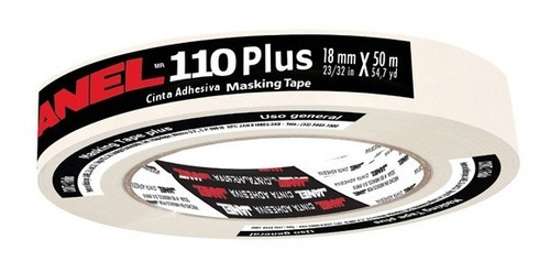 Cinta Adhesiva Masking Tape Mod. 110 18mm X 50m 20 Piezas