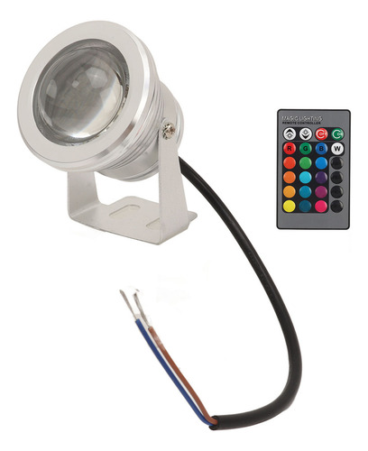 Sumergible Led Pond Ip68 Rgb Que Cambia De Color Para