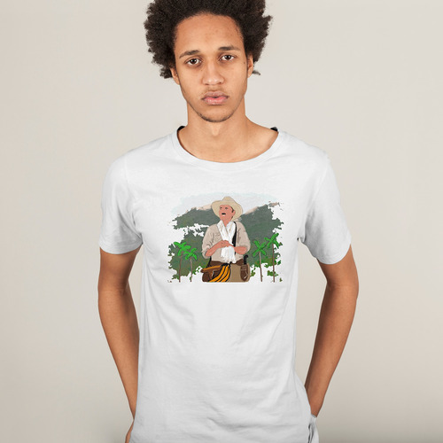 Camiseta Campesino Colombiano De La Observadora Art