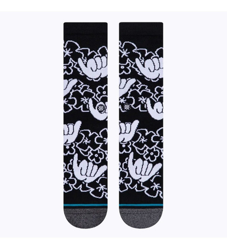 Imagem 2 de 3 de Meia Cano Alto Stance Modelo Hawaii Shaka